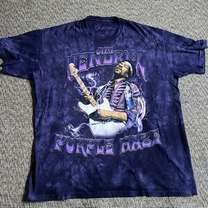 Jimi Hendrix Purple Haze (X-Large Graphic T-Shirt)